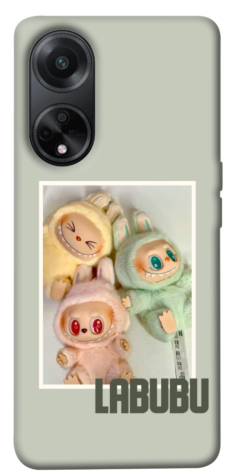 Чехол Trio labubu для Oppo A58 4G