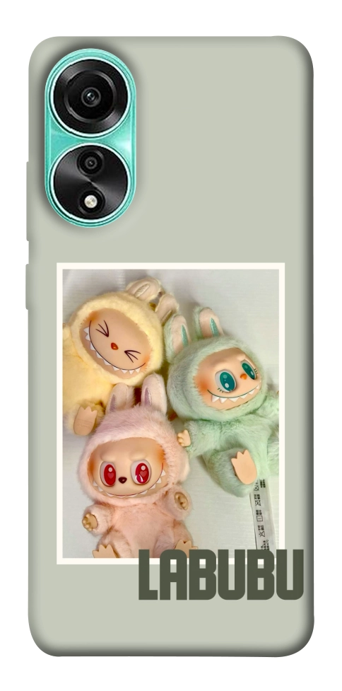 Чохол Trio labubu для Oppo A78 4G
