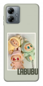 Чехол Trio labubu для Motorola Moto G14