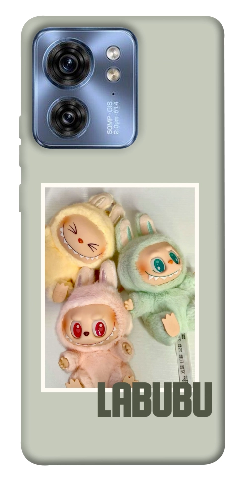 Чохол Trio labubu для Motorola Edge 40