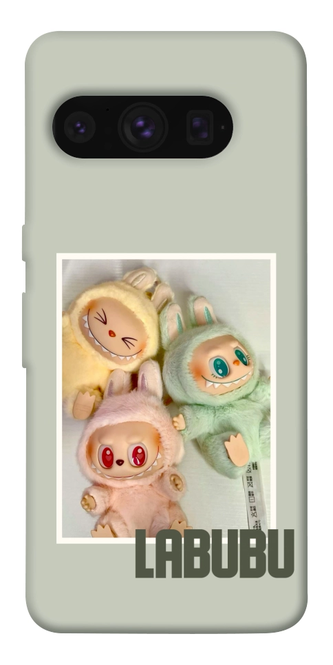 Чехол Trio labubu для Google Pixel 8 Pro