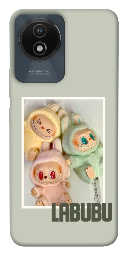 Чехол Trio labubu для Vivo Y02