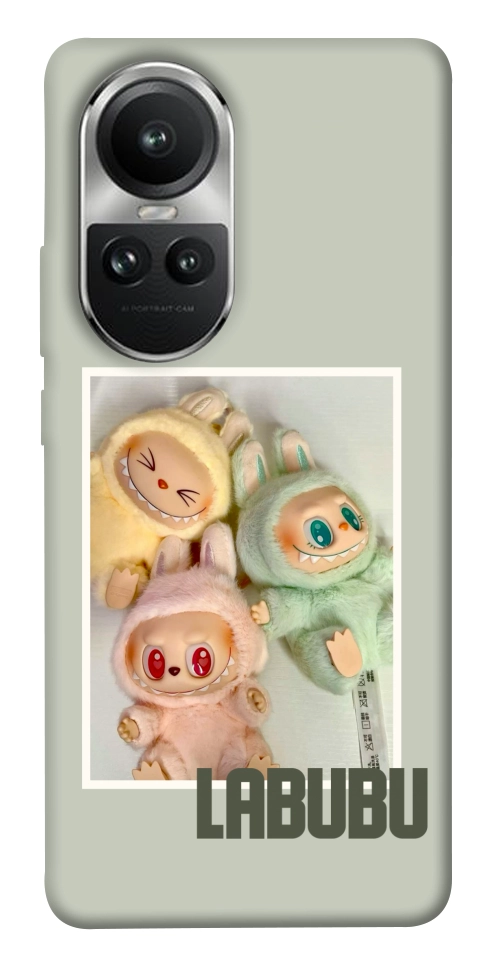 Чехол Trio labubu для Oppo Reno 10