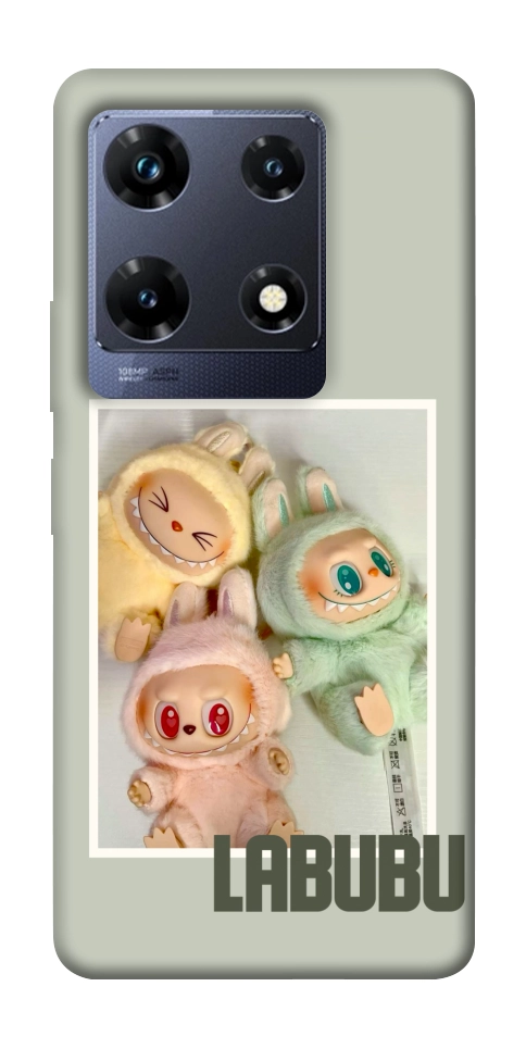 Чехол Trio labubu для Infinix Note 30 Pro NFC