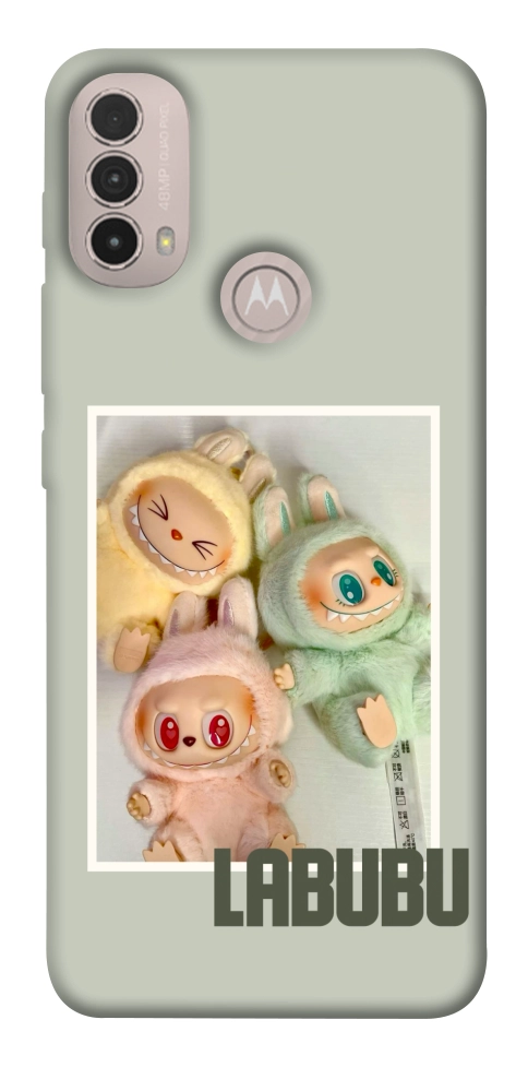 Чехол Trio labubu для Motorola Moto E30