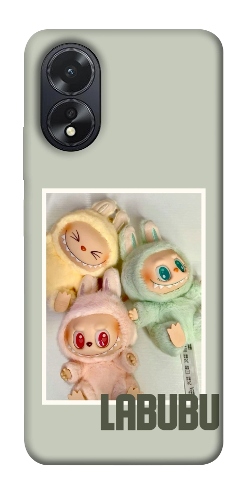 Чохол Trio labubu для Oppo A38