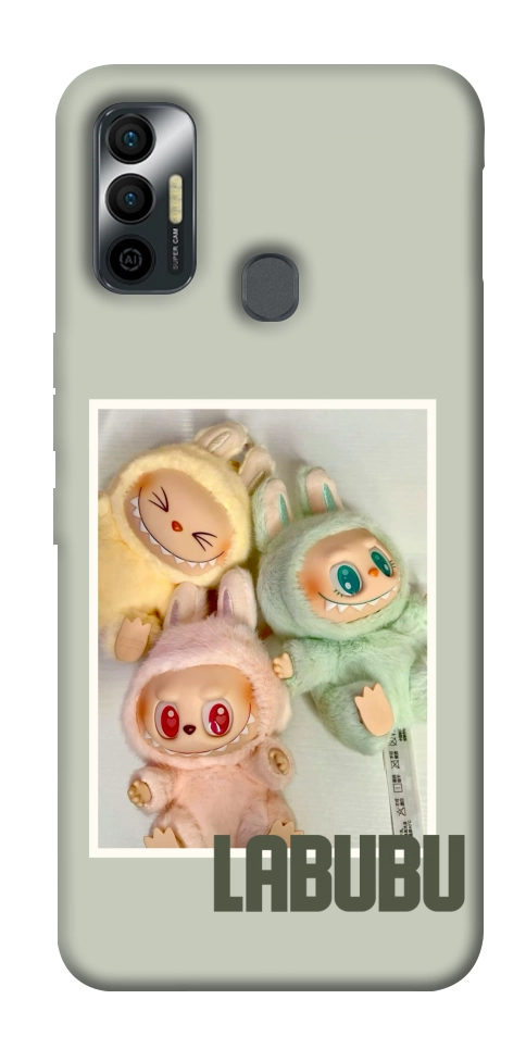 Чехол Trio labubu для TECNO Spark 7