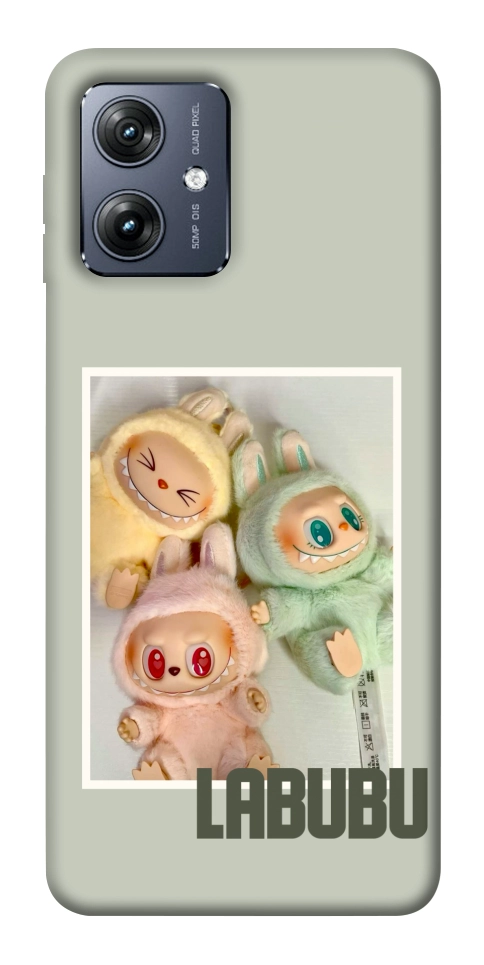 Чехол Trio labubu для Motorola Moto G54