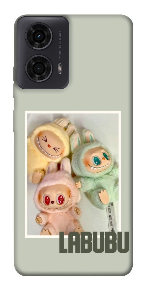 Чехол Trio labubu для Motorola Moto G24