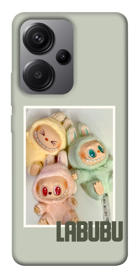 Чохол Trio labubu для Xiaomi Redmi Note 13 Pro+