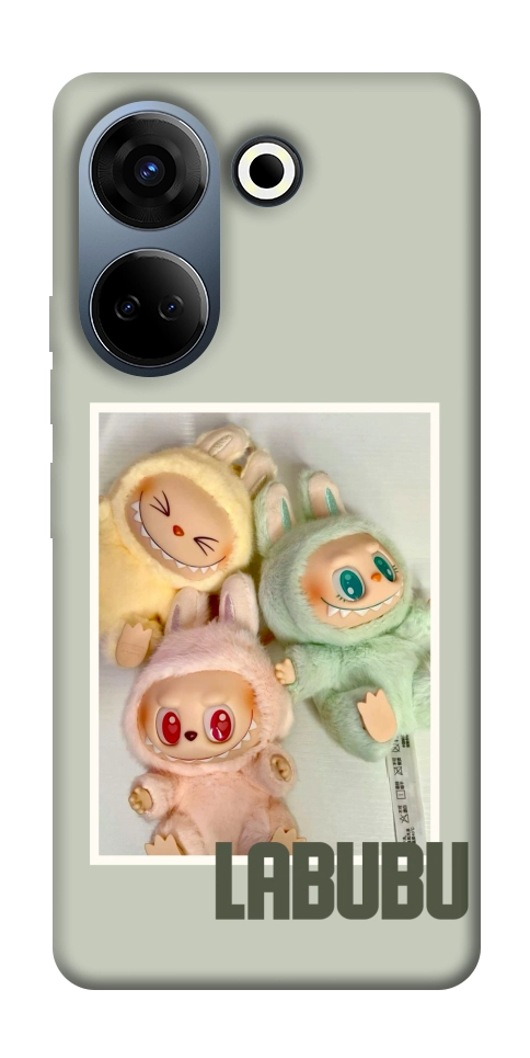 Чехол Trio labubu для TECNO Camon 20 Pro (CK7n)