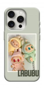 Чохол Trio labubu для iPhone 16 Pro