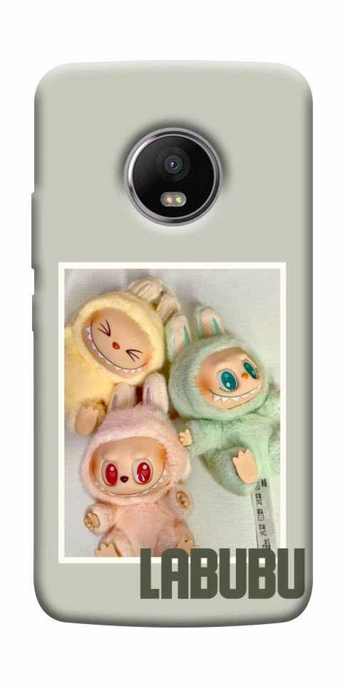 Чохол Trio labubu для Motorola Moto G5S