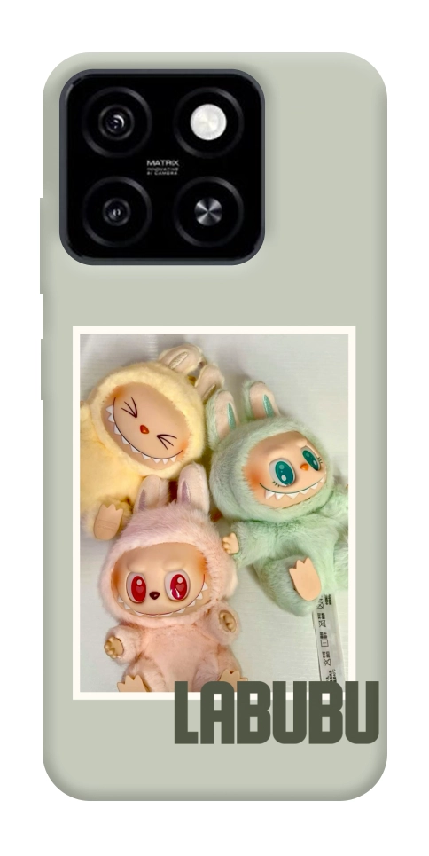 Чехол Trio labubu для ZTE Blade A55 4G