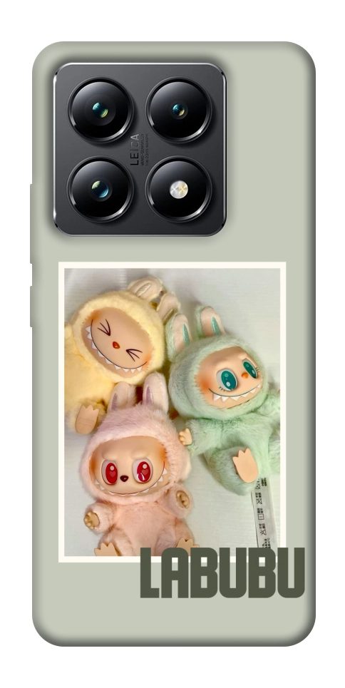 Чехол Trio labubu для Xiaomi 14T Pro
