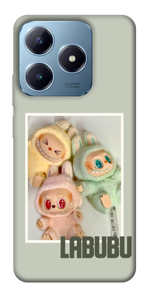 Чохол Trio labubu для Realme C63 4G