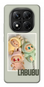 Чехол Trio labubu для Xiaomi Redmi Note 14 Pro 5G
