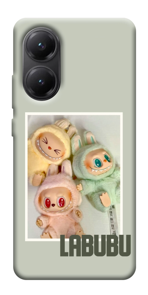Чохол Trio labubu для Xiaomi Poco X7 Pro