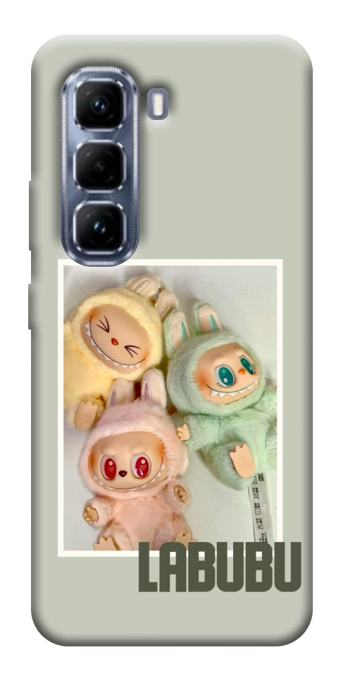 Чехол Trio labubu для Infinix Hot 50 Pro