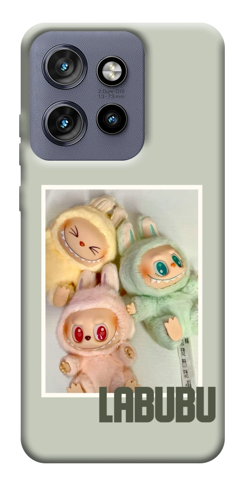 Чохол Trio labubu для Motorola Edge 50 Neo