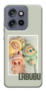 Чохол Trio labubu для Motorola Edge 50 Neo
