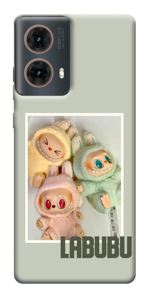 Чехол Trio labubu для Motorola Moto G85
