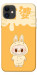 Чохол Yellow labubu для iPhone 11