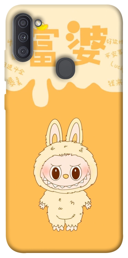 Чохол Yellow labubu для Galaxy A11 (2020)