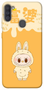 Чохол Yellow labubu для Galaxy A11 (2020)
