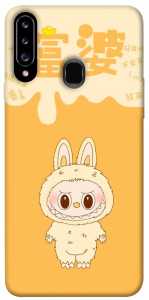Чехол Yellow labubu для Galaxy A20s (2019)