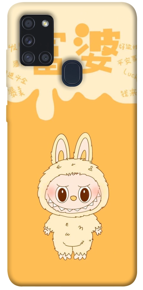 Чехол Yellow labubu для Galaxy A21s (2020)