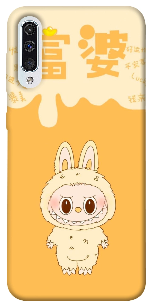 Чехол Yellow labubu для Galaxy A50 (2019)
