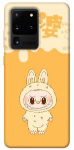 Чехол Yellow labubu для Galaxy S20 Ultra (2020)
