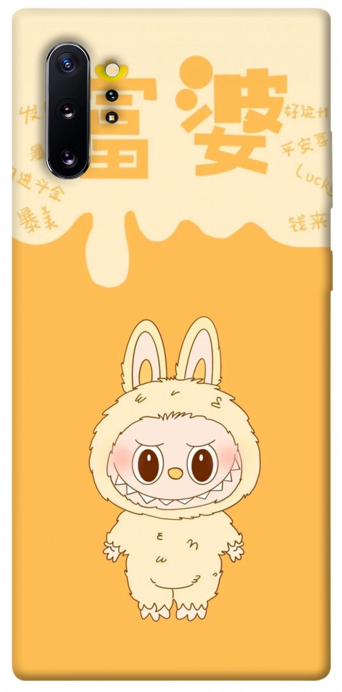 Чехол Yellow labubu для Galaxy Note 10+ (2019)