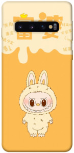Чехол Yellow labubu для Galaxy S10 (2019)