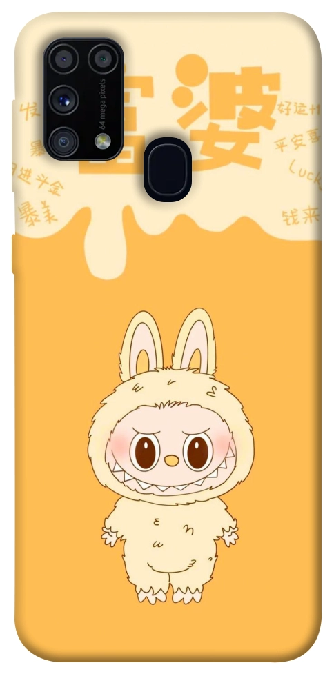 Чохол Yellow labubu для Galaxy M31 (2020)