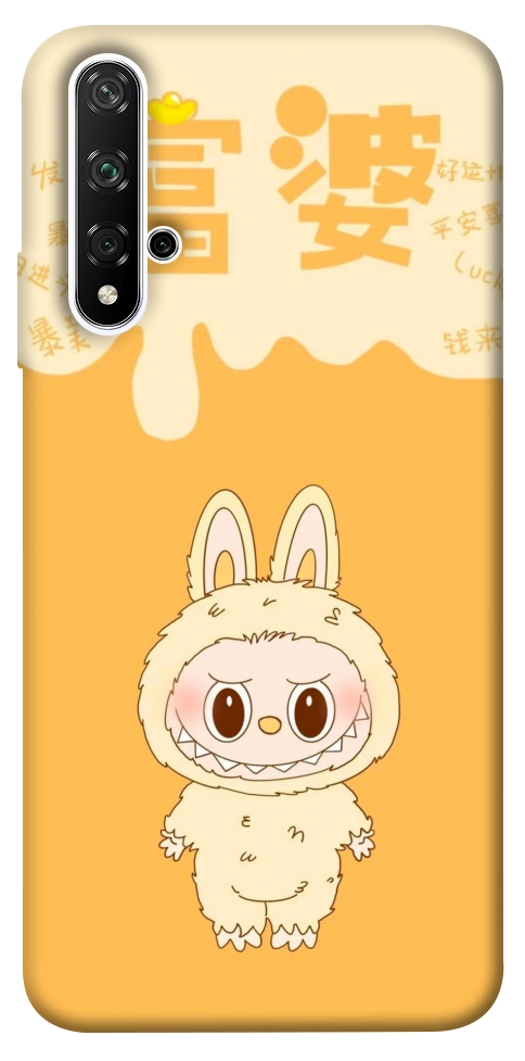 Чохол Yellow labubu для Huawei Honor 20