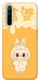 Чехол Yellow labubu для Realme 6