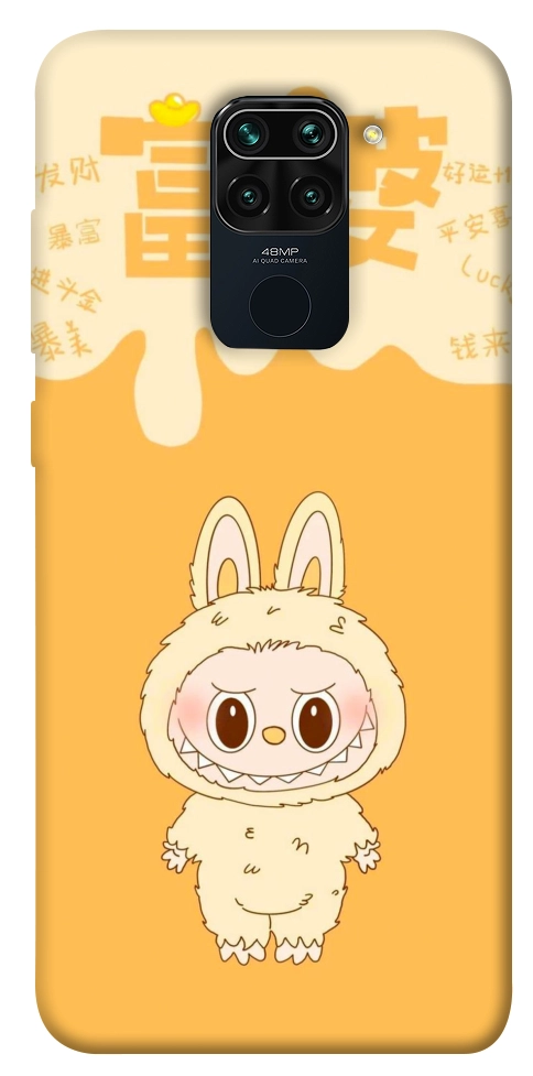 Чехол Yellow labubu для Xiaomi Redmi 10X