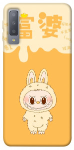 Чехол Yellow labubu для Galaxy A7 (2018)
