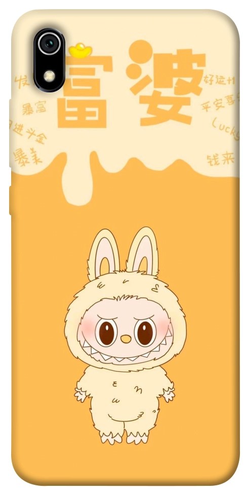 Чехол Yellow labubu для Xiaomi Redmi 7A