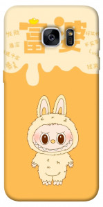 Чехол Yellow labubu для Galaxy S7 Edge