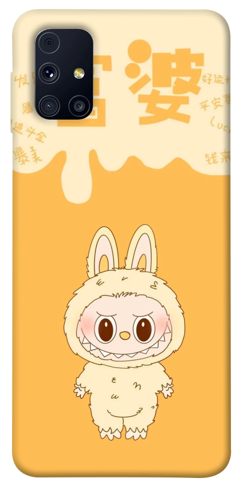 Чохол Yellow labubu для Galaxy M31s