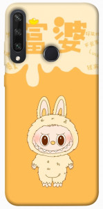 Чехол Yellow labubu для Huawei Y6p