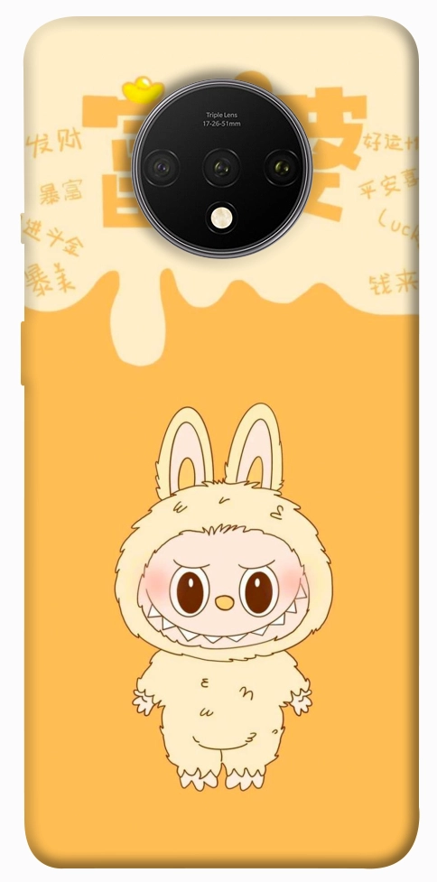 Чохол Yellow labubu для OnePlus 7T