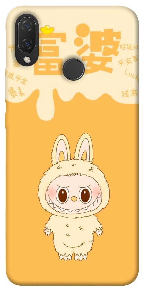 Чохол Yellow labubu для Huawei Nova 3i