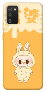 Чехол Yellow labubu для Galaxy A02s