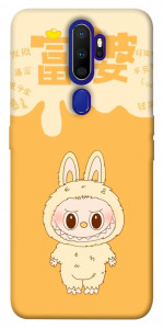 Чехол Yellow labubu для Oppo A9 (2020)