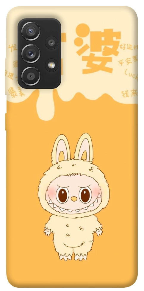 Чехол Yellow labubu для Galaxy A72 5G