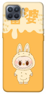Чехол Yellow labubu для Oppo Reno 4 Lite